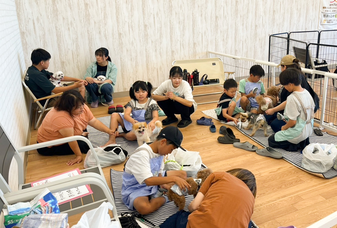 こどもボランティア開催レポート in 福岡シェルター