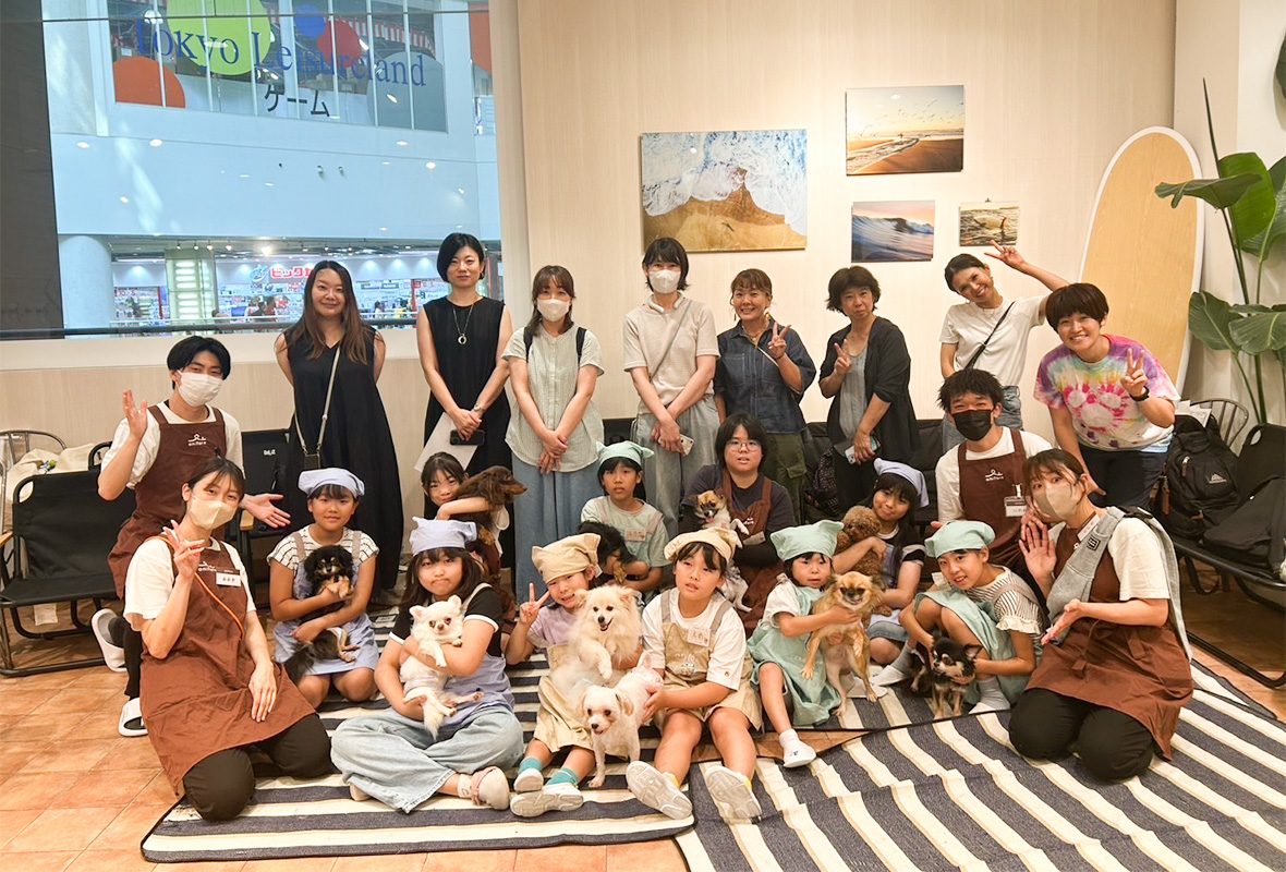 こどもボランティア開催レポート in お台場シェルター