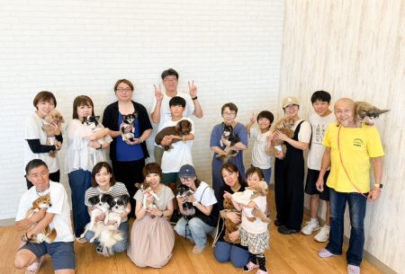 アニフェア里親会開催レポート in 福岡シェルター